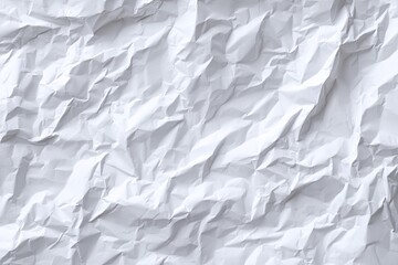 Obraz premium Crumpled white paper texture (4)