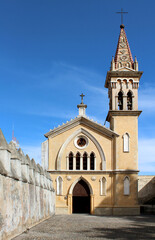 Capilla en el atrio de la Catedral de Cuernavaca, Morelos, México.