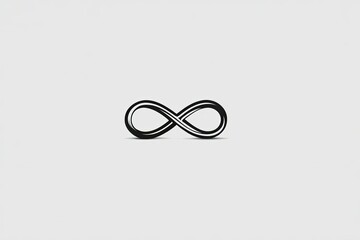 Fototapeta premium Elegant infinity symbol design.