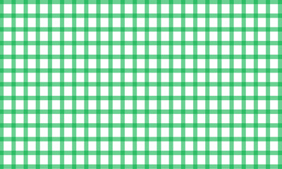 Soft green gingham pattern featuring a classic checkered grid layout with transparent background