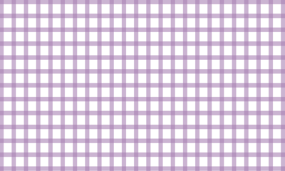 Soft purple gingham pattern featuring a classic checkered grid layout with transparent background