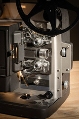 old film projector