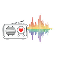 LGBTQIA+ Illustration