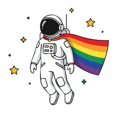 LGBTQIA+ Illustration
