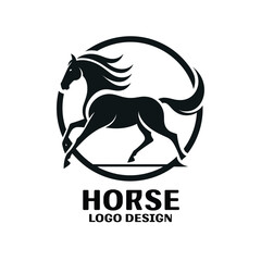 Horse Vector Logo Design