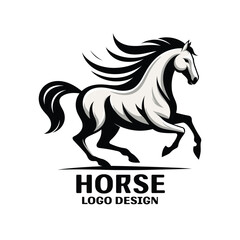 Horse Vector Logo Design
