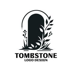 Tombstone Vector Logo Design