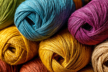 Colorful dyed agave fiber bundles for textile and handicraft production
