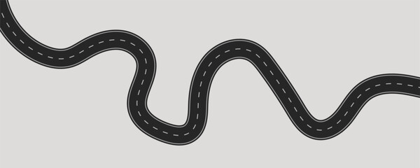 Roadway location infographic template. Vector EPS10