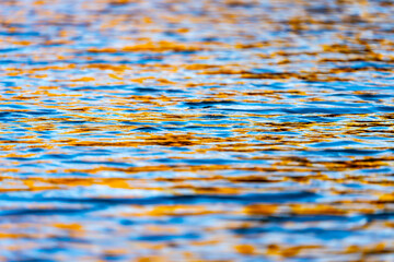 Water ripples for background  or effects use at sunrise in Kimberleys