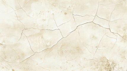 Fototapeta premium Beige Cracked Wall Texture Background for Modern Design