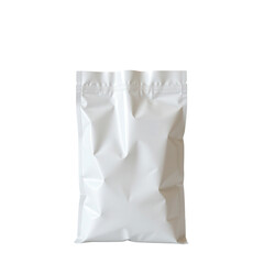 Plain White Plastic Bag Featuring Simple Design Ideal for Packaging and Presentation in Various Settings