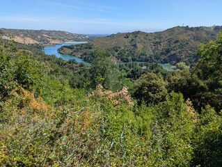 view of the mountains