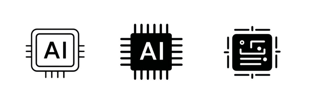 Three AI chips, technology that feels so smart and futuristic