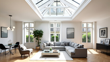 Parisian Living: Contemporary Design in Classic Setting
