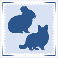 Pika silhouette Pika Icon Pika silhouette illustration