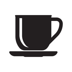 Cup icon. Drink icon. Coffee or tea cup. 