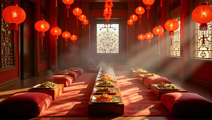 Luminous Lanterns and Lavish Decor: An Eastern Celebration