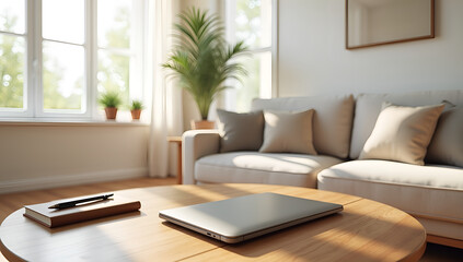 Effortless Productivity: A Bright Space for Remote Endeavors