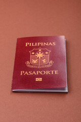Philippines passport for travelling, flying and doing business. Philippines document