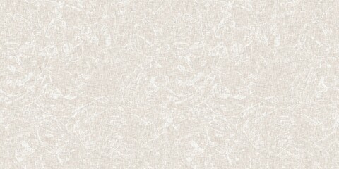 Soft grey speckled seamless border textile pattern. Marled subtle linen weave banner effect for classic elegant wedding design background ribbon trim 