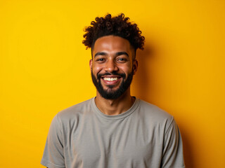 Young Man Portrait – Handsome Male Face