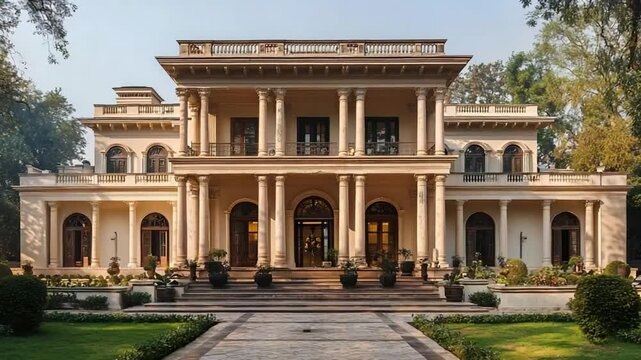 lucknow modern mansion indian architecture video
