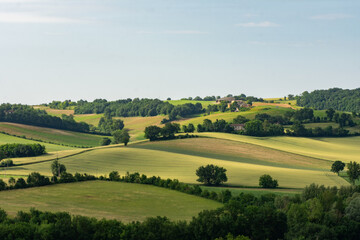 Obraz premium Paysage du Tarn en Occitanie