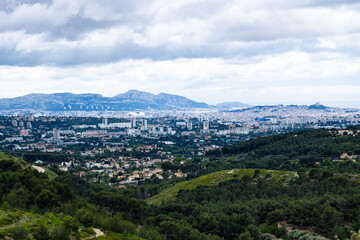 Marseille vue de la Palama