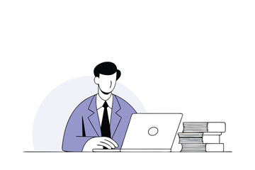 businessman-working-.eps