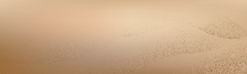Abstract golden sand dunes landscape.Contrasting ridges and  flowing landscapes.