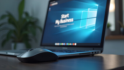 Contemporary Home Office: Start My Business