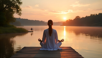 Quietude and Balance: Meditation at the Water's Edge