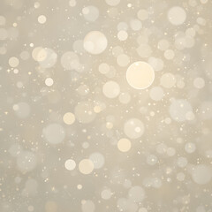 Abstract cream background with blurry festival lights and outdoor celebration bokeh