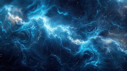 Cosmic energy flows through swirling nebulae