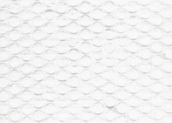 Plastic wrap air bubble transparent texture. Packaging material background.