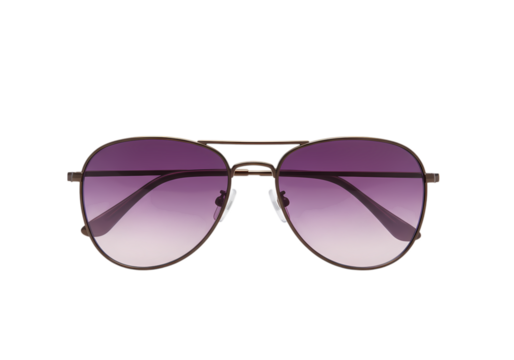 Purple Gradient Aviator Sunglasses Fashion Accessory Photography on transparent background