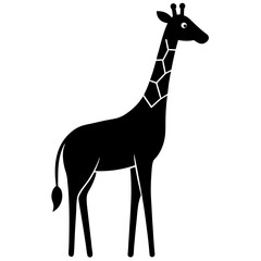 Fototapeta premium giraffe vector illustration