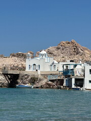 fishing village on the sea