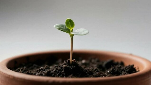 Planta en un  Macetero