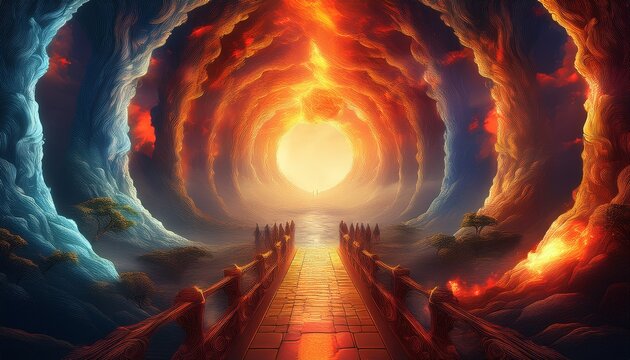 fantasy portal heaven and hell