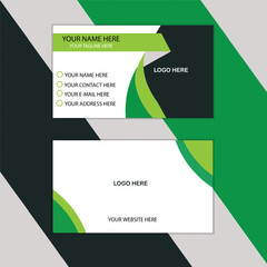 simple and corporate business card design 