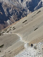 Tilicho lake himalayas nepal annapurna circuit