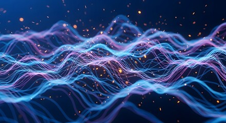 Abstract Waveforms with Particles