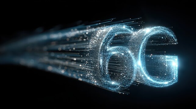 Internet, business, Technology and network concept. The concept of 6G network, high-speed mobile Internet, new generation networks.