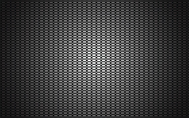 Naklejka premium Seamless Metallic Grid Pattern with Shiny Gradient Effect.