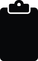 Video of black clipboard icon symbol vector design illustration
