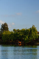Obraz premium dock on the lagoon