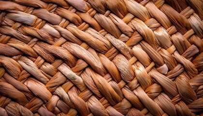 high resolution woven straw rug texture