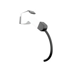 A charging connector designed for electric vehicles, showcasing a sleek and modern design for efficient energy transfer.